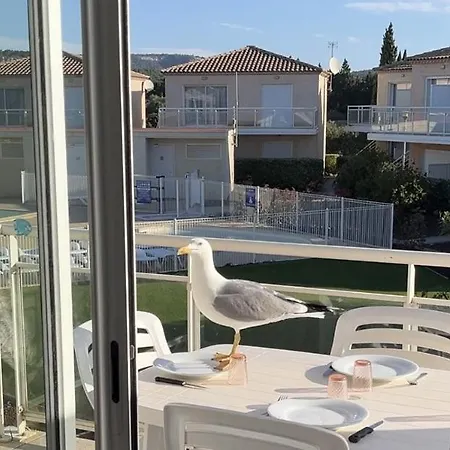 Climatisé Avec Piscine - Vue Clape Gn190-711 Appartement Gruissan